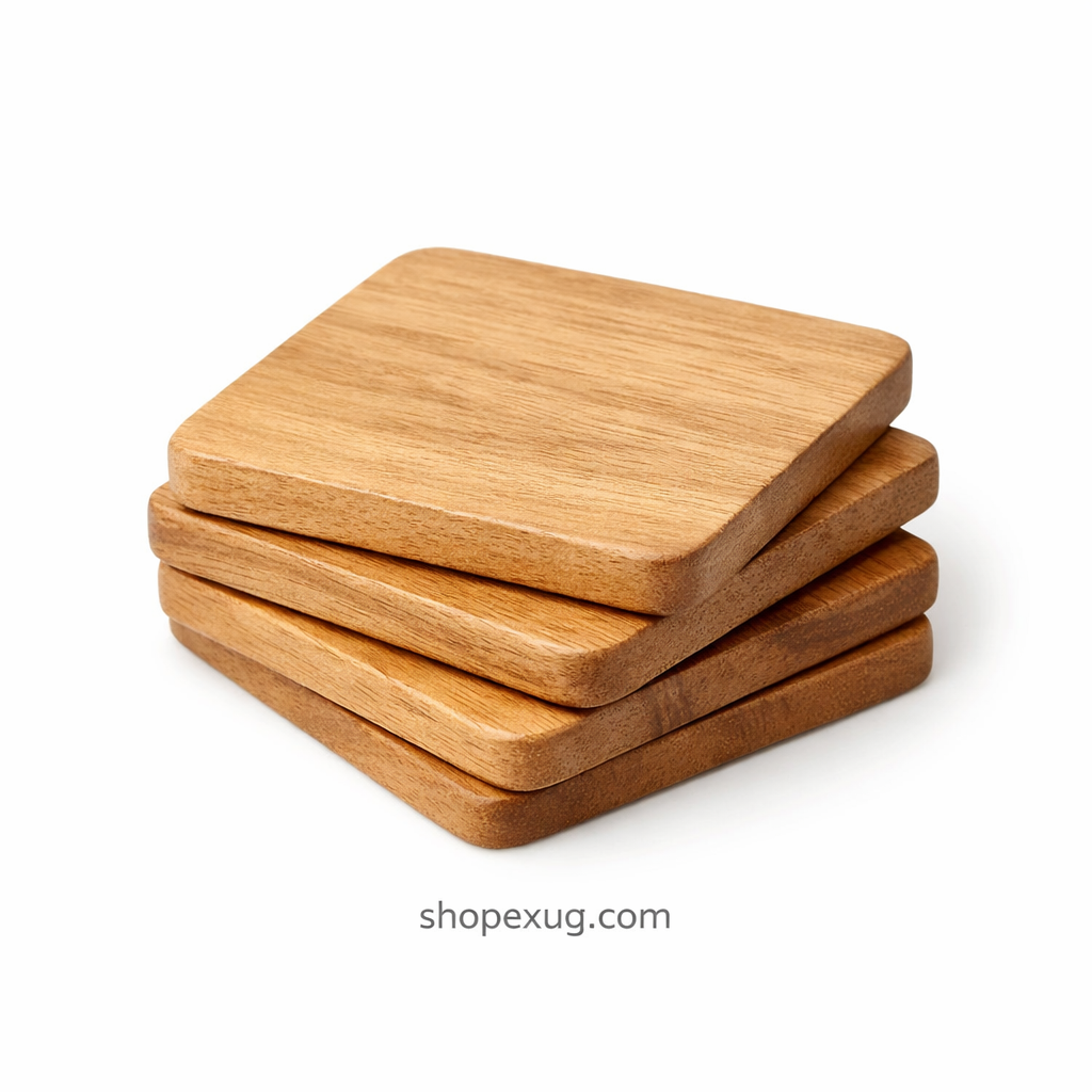 wooden coasters