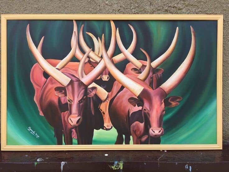 The herd painting